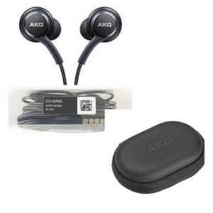 AKG Box Comfortable Wired Earphone Universal/Smartphones, Black