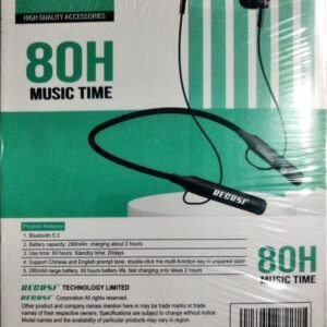 Regrsi RE-T12 Neckband, 80 Hours Battery Backup, Bluetooth Earphone