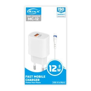 MOXX 12W FAST CHARGER | FAST CHARGER