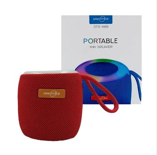 GREATNICE GTS-1468 Bluetooth, USB, TF Card &amp; FM Radio Supported Speaker With RGB Lighting Effects