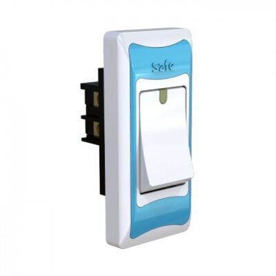 Safe 1 Way Switch - Sky Blue  /  Stylish  Red
