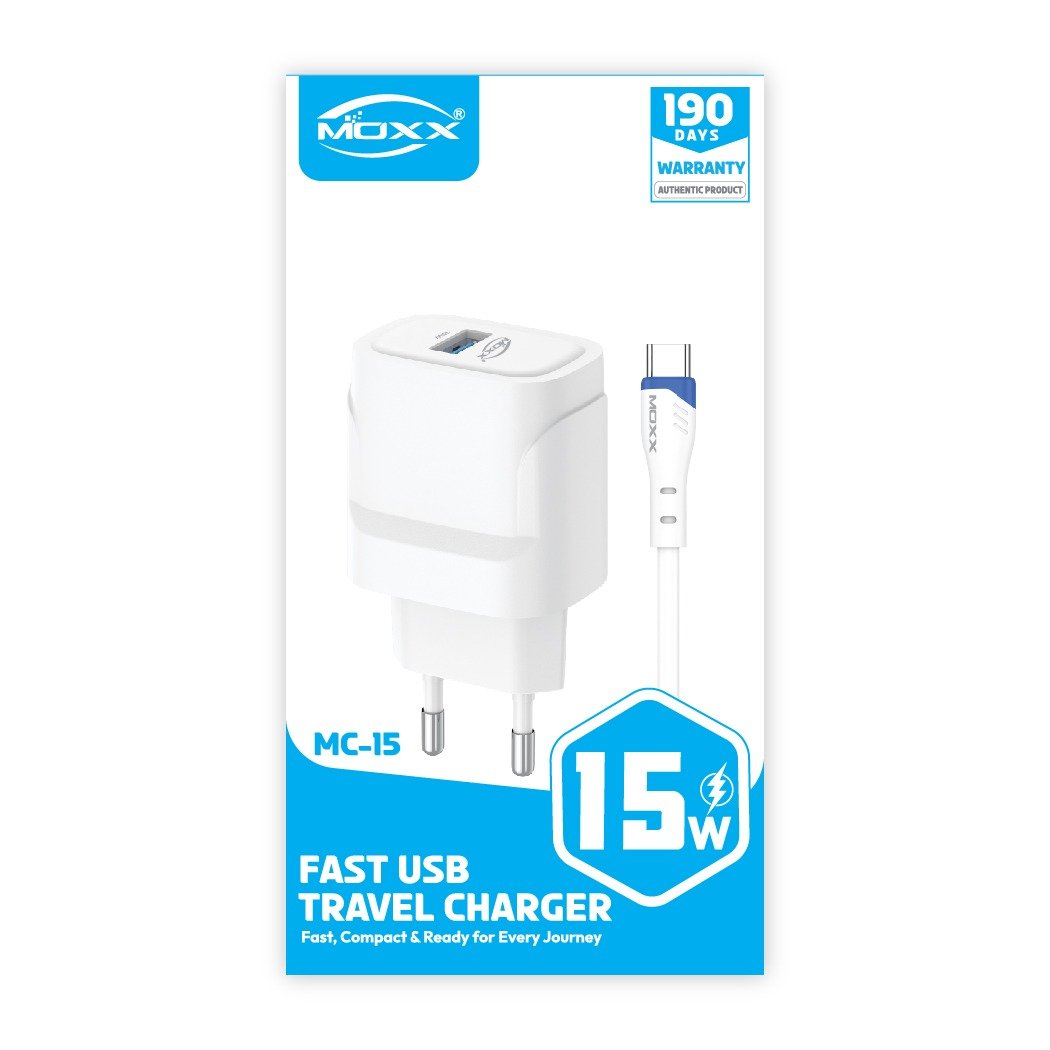 MOXX 15W FAST CHARGER | FAST CHARGER