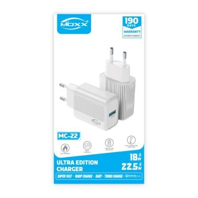MOXX 18W SUPER FAST CHARGER | 18-22.5W SUPER FAST