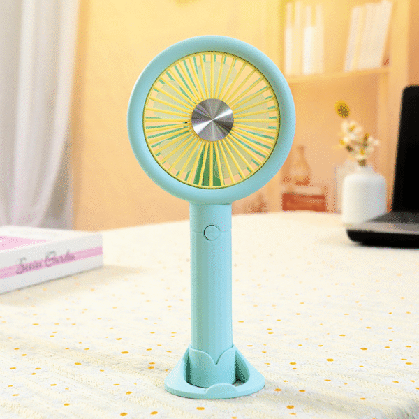 USB Fashion Fan - Lightweight and Portable | Quiet Airflow | Long Battery Life | USB Charging - AJExpress